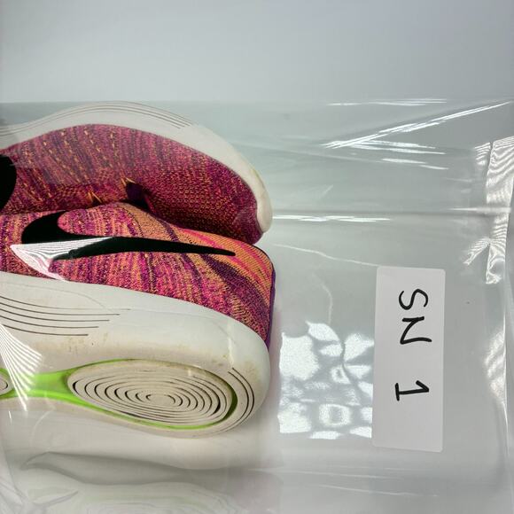 Nike LunarEpic Low Flyknit Pink Purple Running Shoes 843765-500 Women's Size 8 - Picture 10 of 10